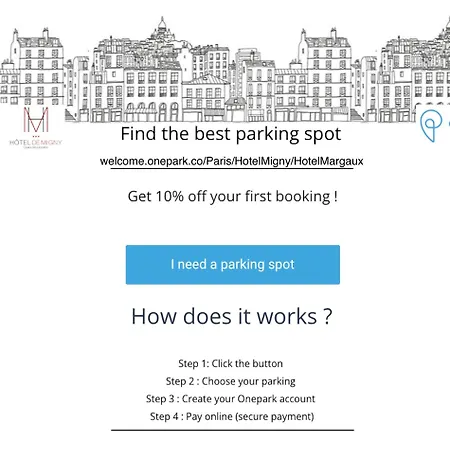 Hotel Migny Opera Montmartre Paris