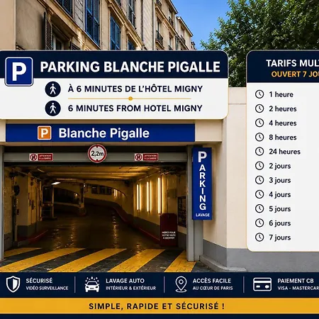 Migny Opéra Montmartre Hotel Paris