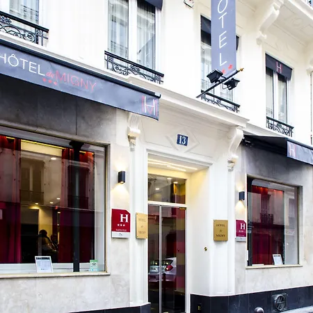Hotel Migny Opéra Montmartre París